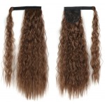 Extensie de par coada ondulata cu clema si arici 55cm cod Q19M43055 Saten Deschis Mixt